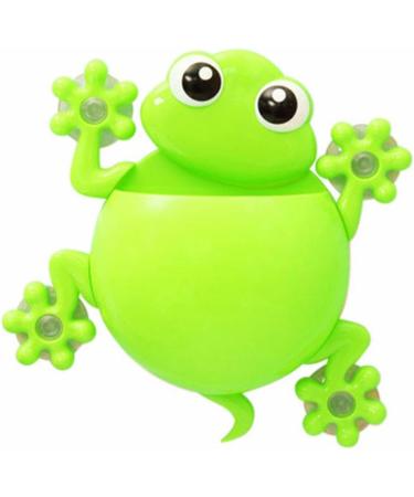 Buy Aboofan Children's Toothpaste Holder - Cute Frog Suction Cup Bathroom Decor & Toothbrush Storage for Kids - Buy Online on GoSupps.com