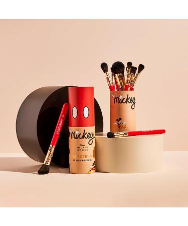 Spectrum Collections Mickey Mouse Make Up Brushes Spectrum Makeup Brushes Set Including Face Eye and Eyebrow Brushes with Soft Synthetic Bristles 10 Piece Official Disney Makeup Brush Set - Buy Online on GoSupps.com