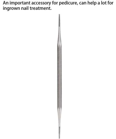 Ingrown Toenail File Double End Nail Lifter Stainless Steel Ingrown Toe Nail File Ingrowing Nail Lifter Pedicure Tool Nail Cleaner for Cleaning and Care of Ingrown Toenails - Buy Online on GoSupps.com