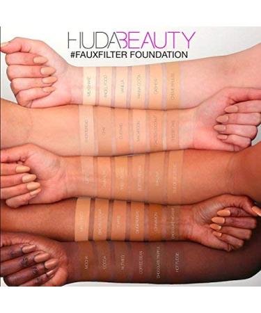 HUDA BEAUTY FauxFilter Foundation in Gingerbread 430N - Full Coverage Matte Finish - Buy Online on GoSupps.com