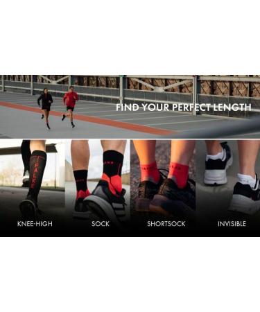 Falke Men RU5 Short Running Socks - Ultra-Light Cooling Vegan Rapid-Drying & Breathable - Size 44 Black (3010) | Premium Jogging & Sports Gear - Buy Online on GoSupps.com