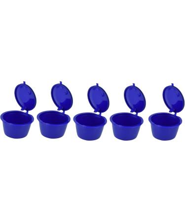 Capsules de Caf R utilisables en Acier Inoxydable 304 Paquet de 5 avec Cuill re Mesurer 50 ml Rose Blue #12 - Buy Online on GoSupps.com