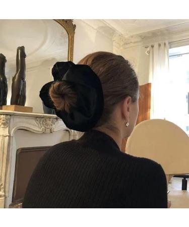 Hair Bobbles Scrunchies for Women Plain Elastic Thick Bands Soft Ropes Ponytail Holder Women's Hair Accessories 50 - Buy Online on GoSupps.com