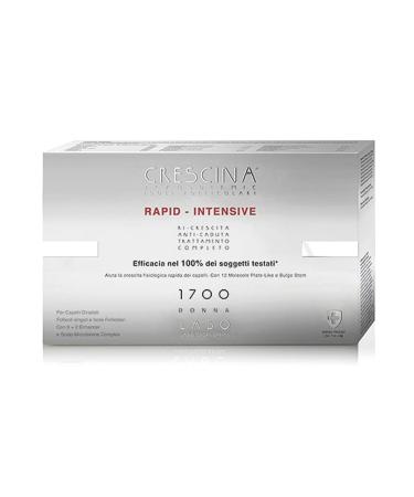 LABO Crescina Transdermic RAPID-INTENSIVE Follicolari Islands 1700 Women 10+10 Ampoules Treatment against hair loss and hair growth