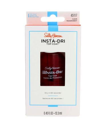 Sally Hansen Insta-Dri Topcoat Clear 0.45oz (13.3ml) - 2 Pack - Buy Online on GoSupps.com