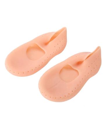 Silicone socks 1 pair silicone moisturizer donation-ended footnock footnocking foot protection-based tool prevention-samplace-mitaric holehochelastician foot care (M-skin color) - Buy Online on GoSupps.com