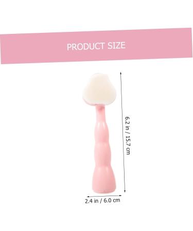 Ipetboom Cleansing Facial Brush Facial Exfoliating Brush Face Scrubber Brush Cleansing Brush Face Cleaning Brush Lip Gloss Stickers Facial Exfoliator Brush Miss Gentle Blackhead Brush Fiber - Buy Online on GoSupps.com