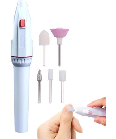 Cordless Nail Drills - Portable Cordless Nail File Set | Rechargeable -use Professional Pen Shape Nail Care System for Fast Remove Acrylic Gel Nails Buffing and Grooming Foccar Bs-2067b/Pen Grinder/Cloth Bag - Buy Online on GoSupps.com