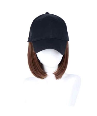 BGHJUE Summer Short Hair Wig Hat for Women - Fashionable Detachable & Repair Face Wave Style - Buy Online on GoSupps.com