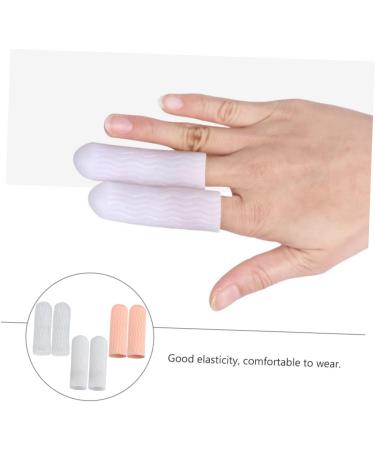 Buy NOLITOY Finger Cots - 3 Pairs Rubber Moisturizing Sleeve & Thumb Protector for Men & Women - International Shipping - Buy Online on GoSupps.com