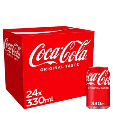 2 x Coke Can 24 x 330ml