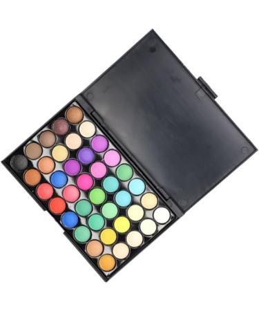 Angoily 3pcs 40 Pearly Colors Makeup Lustre for Eyeshadow Smoky Shadow Cosmetic Eye Ladies Matte Girls - Buy Online on GoSupps.com