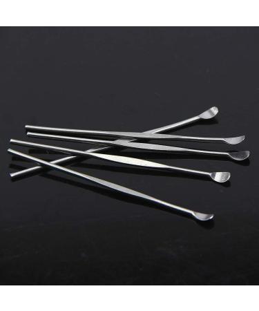 5Pcs Stainless Steel EarPick Cleaner Ear Pick Wax Curette Remover Care Tool Hot Ear Cleaning Tool With Light - Buy Online on GoSupps.com