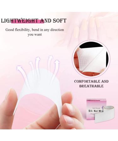 AKOAK Nail Repair Fiberglass Wrap - Reinforcing Silk Paste UV Gel & Acrylic Nail Art Extension for Home & Salon - Buy Online on GoSupps.com