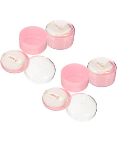 Kisangel Baby Powder 12 Pcs Body Powder Puff Box - Pink Compact Child Synthetic Sponge - Travel-Sized Baby Powder - Buy Online on GoSupps.com