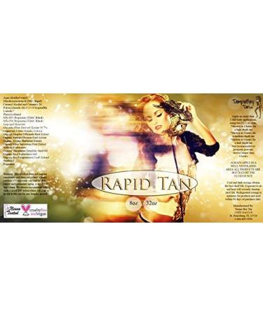 Rapid Tan Bronze Sunless Airbrush Spray Tanning Solution 64oz - 2 Quart Size - Buy Online on GoSupps.com