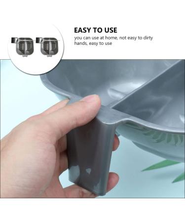 Beaupretty 2sets Baked Oil Two Piece Set Salon Hair Dye Kit Hair Dye Bowl Color Dye Diy Tool Hair Dyeing Mixing Bowl Hair Tint Brushes Hair Salon Bowl Kit Hair Care Abs tpee Headset 17.3x16cm Grey - Buy Online on GoSupps.com