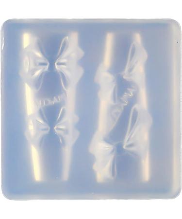 3D Nail Art Silicone Mold Angel Wings/Ribbon Bow-Designs Nail Art Decorations Carving Mold DIY Nail Art Template Resin Jewelry Molds Silicone Necklace Earrings Pendant - Buy Online on GoSupps.com