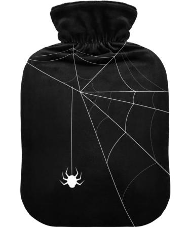 NAANLE Halloween Spider Net Water Bottle | Transparent 1L Hot & Cold Therapy Bag for Pain Relief & Warmth - Buy Online on GoSupps.com