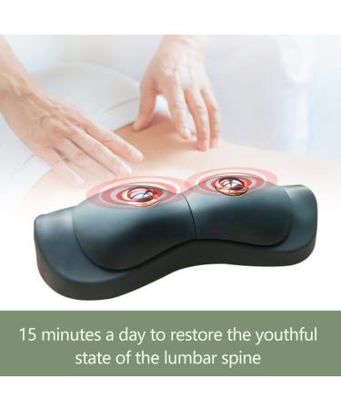 Electrical Lumbar Spine Traction Device with Heat - Adjustable Back Support for Pain Relief & Magnetic Acupuncture Therapy - Buy Online on GoSupps.com