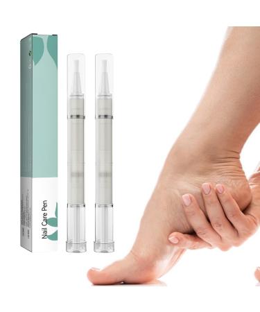 2 pcs Nail Care Pen - Stylo manucure pour un soin doux des ongles des mains et des pieds usage externe