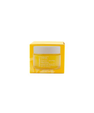 Om She Aromatherapy Vitamin C Night Cream 1.69fl oz - Brightening aand Smoothing Squalane Rosehip Oil. Australian Made. - Buy Online on GoSupps.com