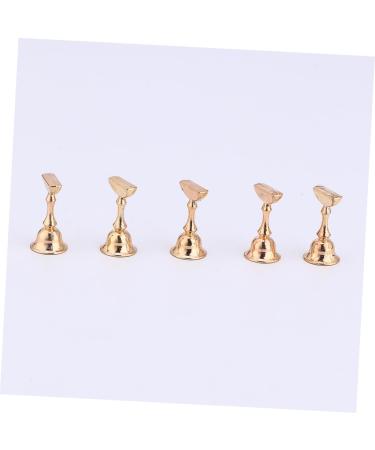 POPETPOP Nail practice nail bracket nail art display stand nail tip display base fingernail practice stand chessboard finger stand manicure nail display rack strong magnet 10x7cm Pink - Buy Online on GoSupps.com