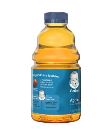 Gerber Nature Select Baby 100% Apple Juice 32 Fl Oz (Pack of 2) - Buy Online on GoSupps.com