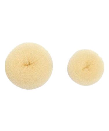 Jyt Group Donut Set - Large Medium & Small Bun Rings for Kids Women & Girls - 3 Beige Styles - Buy Online on GoSupps.com