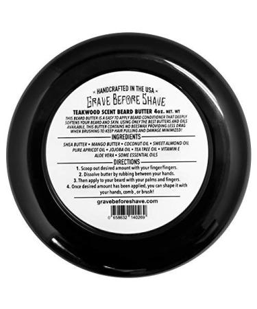 GRAVE BEFORE SHAVE Beard Butter - Nourishing Beard Balm for Ultimate Grooming - Buy Online on GoSupps.com