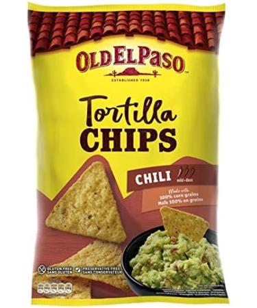OLD EL PASO - Crunchy Chili Chips 185G - Lot Of 4 - Buy Online on GoSupps.com