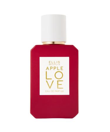 Ellis Brooklyn APPLE LOVE Eau De Parfum - Gourmand Perfume For Women with Red Apple Plum Blossom & Sandalwood Vegan Perfume Made In The USA APPLE LOVE 1.7 Fl Oz (Pack of 1)