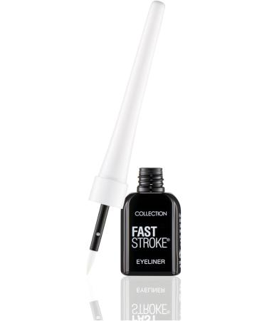 Collection Cosmetics Fast Stroke Eyeliner 4ml - Quick Drying Formula - White - Buy Online on GoSupps.com