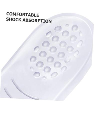 Buy Healvian 8 Pairs Self-Adhesive Silicone Heel Protectors - Invisible Gel Heel Pads for Women - Comfort & Pain Relief Insoles - Buy Online on GoSupps.com
