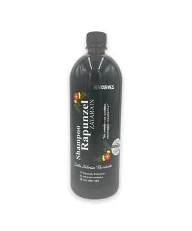 FORMULA RAPUNZEL ZATARAIN Shampoo 1Lt (33.81 Fl Oz) 100% Natural  Eliminates Frizz | Argan  Coconut Extract. Genuine!