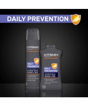 Lotrimin AF Athlete's Foot Prevention Powder Spray | Antifungal Treatment | 5.6oz (160g) | Pack of 3 - Buy Online on GoSupps.com
