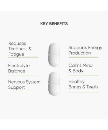 Nutri Advanced Magnesium Glycinate 100mg - High Strength Sleep Support Supplement - 120 Tablets - Buy Online on GoSupps.com