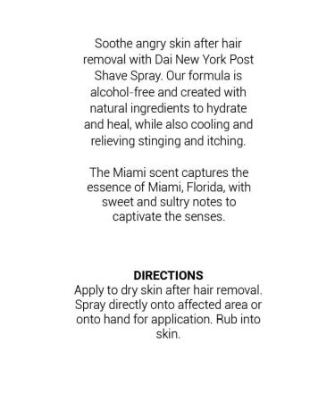 Post Shave Spray - Natural After Shave for Razor Bumps & Burns | 5 oz Warm Vanilla Scent | Unisex - Ship Worldwide - Buy Online on GoSupps.com