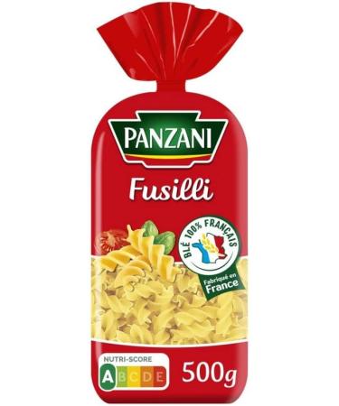  PANZANI PANZANI - Fusilli Pasta 500g - Pack of 4 - Free Delivery - Buy Online on GoSupps.com