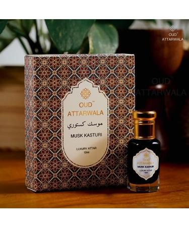 prime craft Musk Kasturi Attar (12ml) | Long Lasting Roll On Attar | Alcohol Free Perfume Oil | Authentic Arabic Fragrance Oil for Unisex - Buy Online on GoSupps.com
