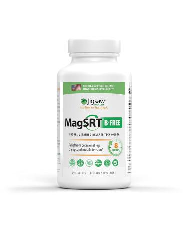 Jigsaw Health MagSRT B-Free Time-Release Magnesium 240 Tablets