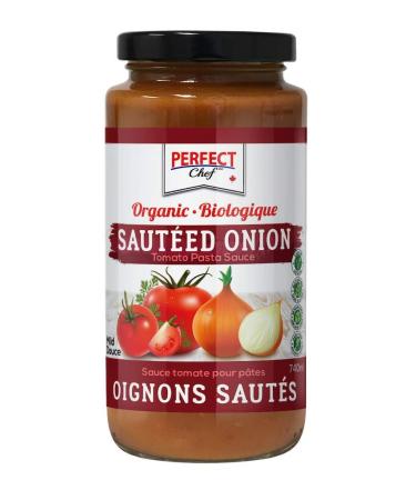 Perfect Chef Organic Sauteed Onion Pasta Sauce (6-Pack) 6 x 740ml
