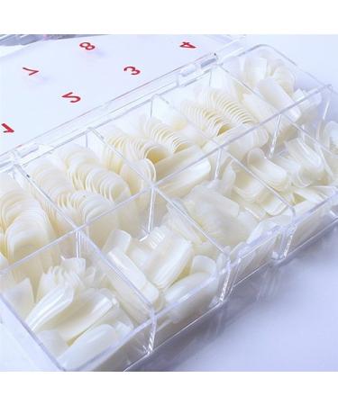 500pcs Natural Color Artificial Nails - Premium False Nails in Box | Nail Art Beauty Supplies for All - Buy Online on GoSupps.com