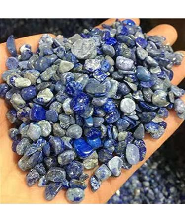 Natural Bulk Gemstone Blue Sodalite Quartz Gravel Crystals Chips for Home Decoration 7-9mm 200g - Buy Online on GoSupps.com