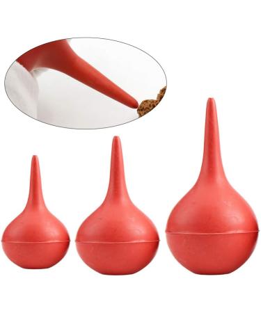 3pcs Ear Cleaner Syringe Set | Ear Washing Rubber Bulb | 30ml, 60ml, 90ml | Ear Cleaning & Wax Removal Tool for Home & Office - Buy Online on GoSupps.com