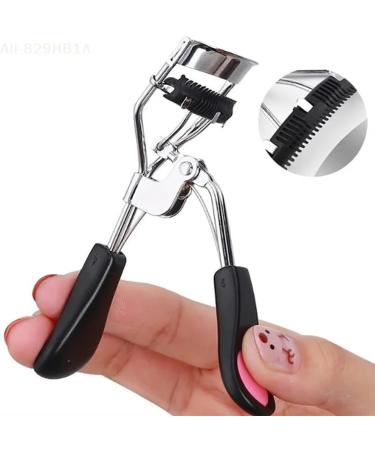 1PC Lady Professional Eyelash Curler with Comb Tweezers Curling Eyelash Clip Cosmetic Eye Beauty Tool (Color : C2) - Buy Online on GoSupps.com