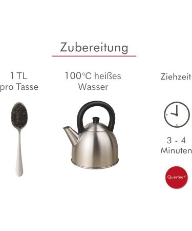  Quertee Winter Tea - Christmas Tea "Winter Almond" - Black Tea - Black Tea at Christmas and Winter (100g) - Buy Online on GoSupps.com