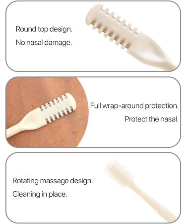 2024 2-in-1 Nasal Hair Cutter & Nose Hair Trimmer - Portable Manual 360 Rotating Tool for Men & Women - Nose & Ear Hair Remover Set - Buy Online on GoSupps.com