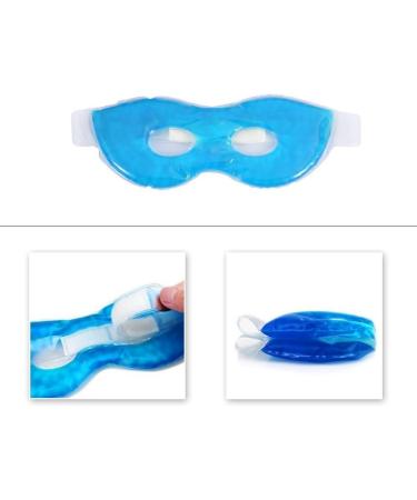 Cooling Eye Mask - Reusable Gel Mask with Visual Holes for Soothing Relief | International Shipping - Buy Online on GoSupps.com