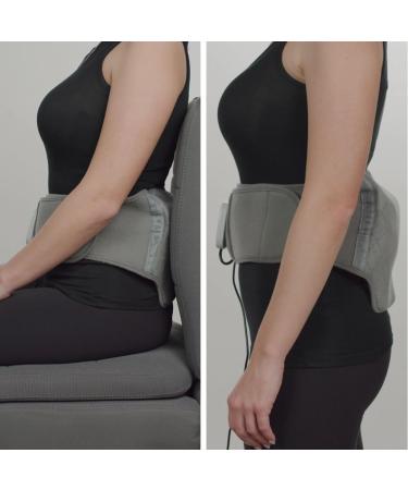 Belena Back Wrap | Warming Massage Pillow | Soothing Vibrations & Lumbar Support | 3 Intensities | Adjustable Belt | USB Powered - Shop Internationally! - Buy Online on GoSupps.com